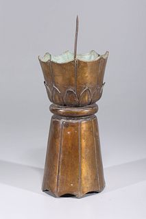 Chinese Bronze Candlestick