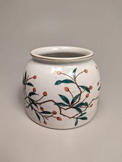 Old Jiaqing-Style Porcelain Water Pot