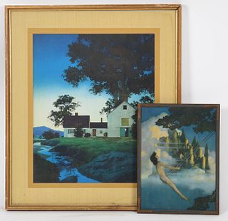 Two Prints by Maxfield Parrish