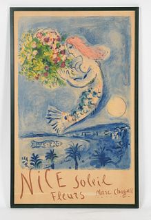 After Marc Chagall, Mourlot poster