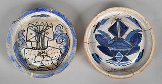 Amelia Pelaez (Cuban,1896 - 1968) Pottery, 2pcs