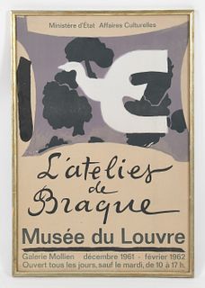 A Georges Braques Gallery Poster, 1961