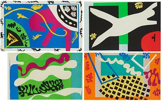 After Henri Matisse (1869-1954) Each sight approximately: 14.75" H x 22.5" W