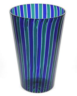 A Gio Ponti for Venini art glass vase