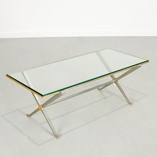 John Vesey style aluminum coffee table
