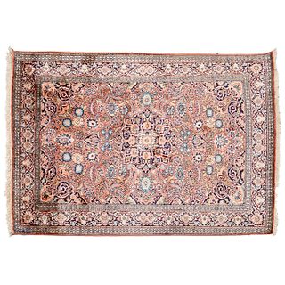 Kashmiri silk pile carpet