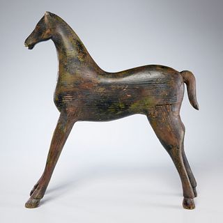 Antique American Folk Art model of a horse