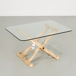 Louis XV style pliant coffee table