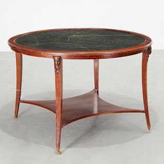 Neo-Classical style center table, pre-restoration