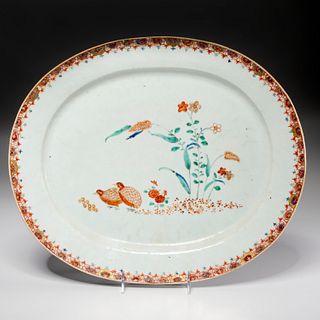 Chinese Export porcelain platter