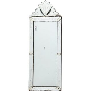Old Venetian glass pier mirror