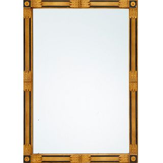 Neo-Classical style giltwood mirror