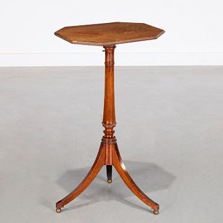 Regency rosewood adjustable tripod table