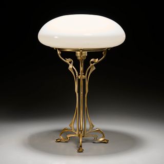 Austro-Hungarian Art Nouveau table lamp