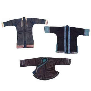 (3) Chinese embroidered child's jackets
