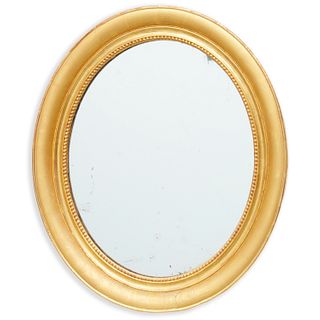 Nice American Classical giltwood mirror