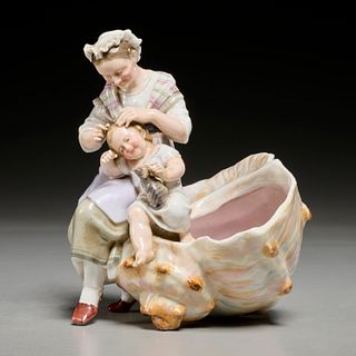 Meissen porcelain sweetmeat figure