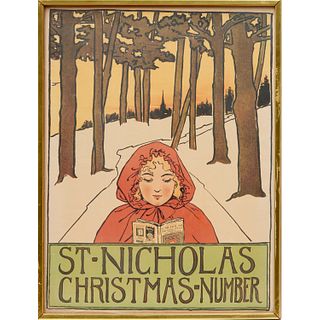 St. Nicholas lithographic poster, 1896