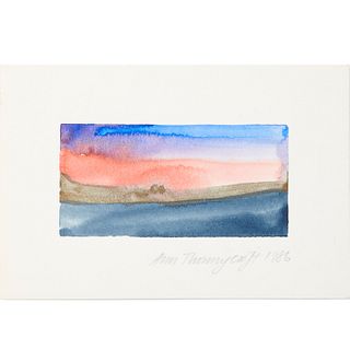 Ann Thornycroft, Ocean Landscape, 1986