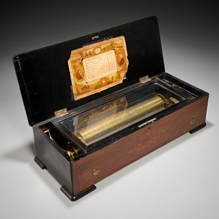 Sainte-Croix, Swiss cylinder music box