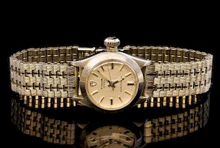 Rolex Tudor Oyster lady's stainless steel wristwatch,