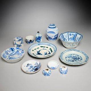 Chinese and Japanese blue & white porcelain