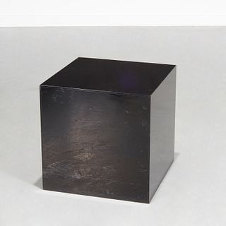 Albrizzi style acrylic cube end table