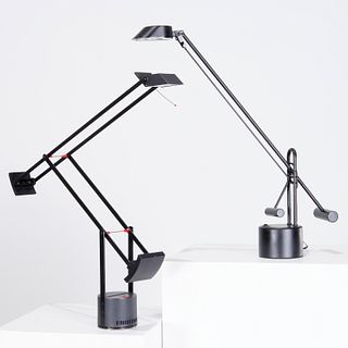 (2) Desk lamps, Artemide and Tizio style