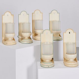 Set (6) Colefax & Fowler "Ditchley" wall lights