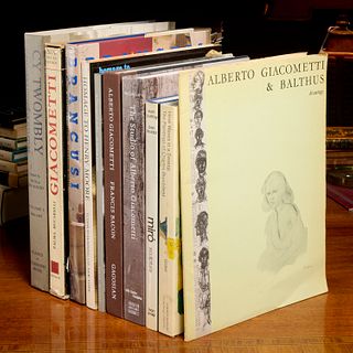 (9) Vols. on sculptors, incl. Giacometti