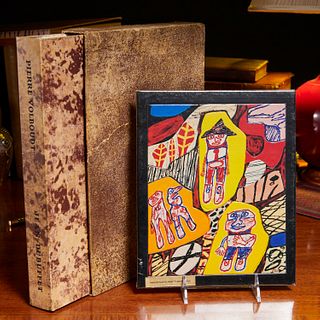 Jean Dubuffet, rare puzzle & limited ed. book