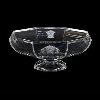 Versace for Rosenthal Medusa Lumiere Crystal Center Bowl