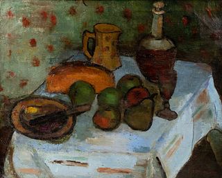 Paul Serusier Still Life Kitchen Table O/C Painting