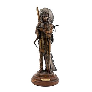Susan Kliewer 'Cheyenne Splendor' Bronze Sculpture