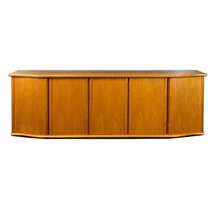Skovby Danish Modern Oak Sideboard Cabinet