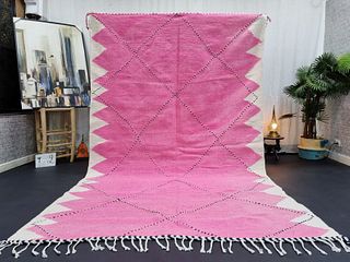 Lovely Authentic Pink Rug