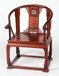 Vintage Chinese Throne Chair