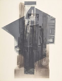 Louise Nevelson "Facade" Screenprint, Signed Edition