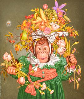 Donald Roller Wilson Monkey Painting