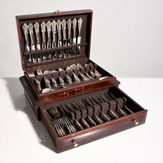 Wallace "Sir Christopher" Sterling Flatware Service, 118 Pcs.