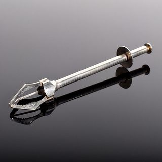 Christofle Silver Mechanical Ice Cube Tongs