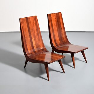 Pair of Lounge Chairs, Attributed to Carlos da Costa