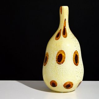 Giulio Radi "Reazione Policrome" Vase, Provenance Lobel Modern
