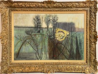 Humphrey Spender Oil on Canvas