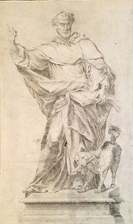 Annibale Carracci Old Master Drawing (Attr)