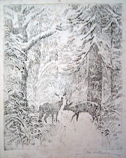 H. Shore Etching