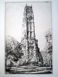 Ernest D. Roth Etching
