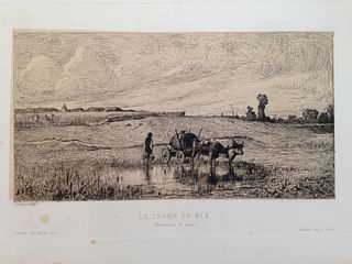 Adolphe Appian Etching