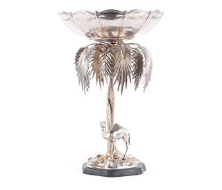 SILVERPLATE CAMEL EPERGNE