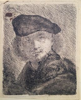 Rembrandt Engraving